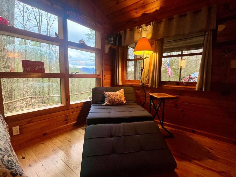 Private Mtn Love Shack W/ Fast Wifi, Bbq & View แฟรงคลิน ภายนอก รูปภาพ